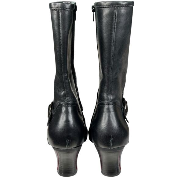 Matisse Women’s Black Leather Moto Ankle Boots Size US 6.5 - Picture 8 of 12